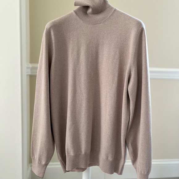 NWOT Brunello Cucinelli Cashmere Turtleneck Sweater - 54 - Picture 9 of 17